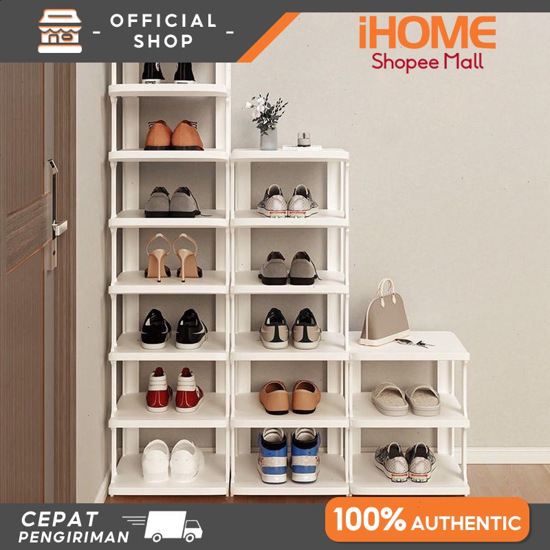 Jual IHOME Rak sepatu X tempat rak AB tempat rak sepatu susun rak ...