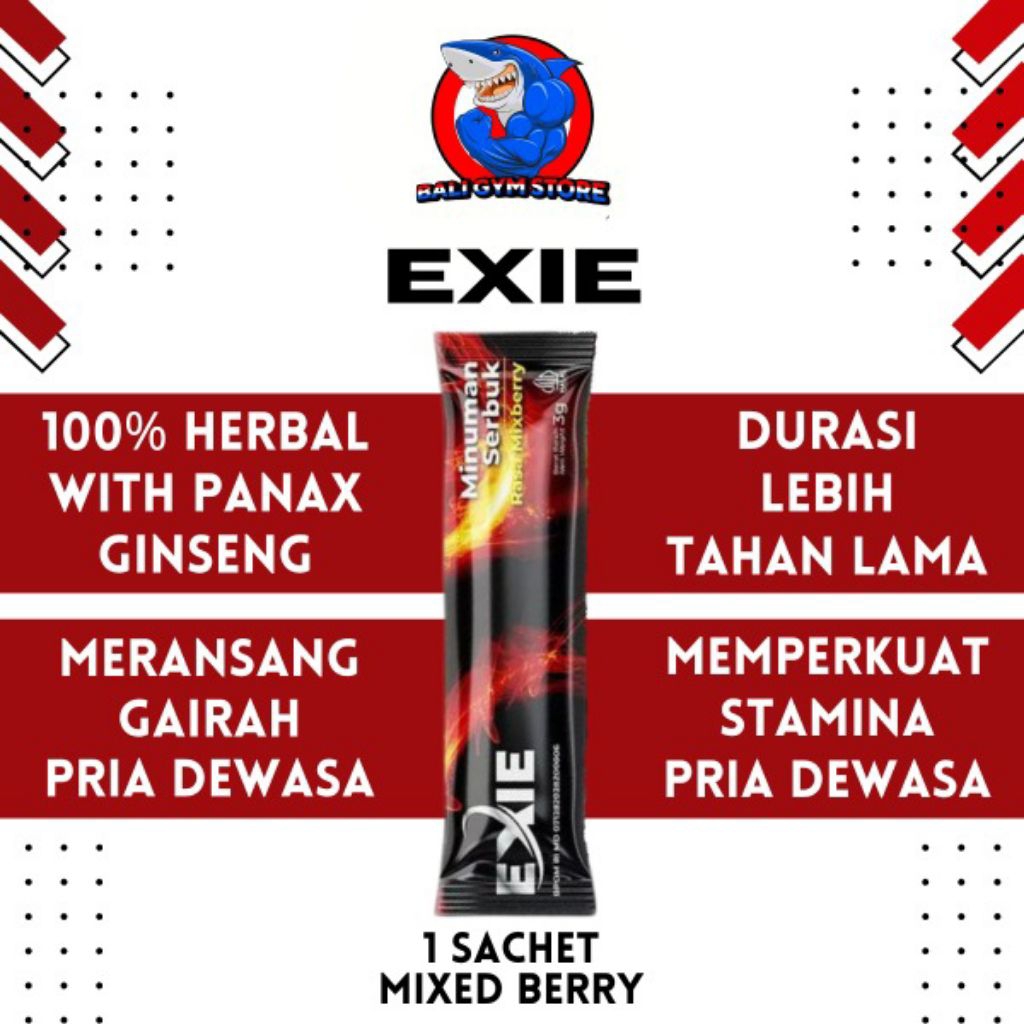 Jual Exie Powder 1 Sachet 1 Servings | Shopee Indonesia