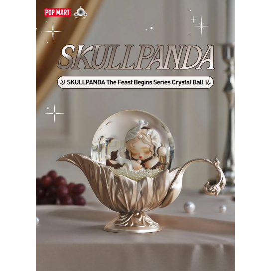 Jual POP MART SKULLPANDA The Feast Begins Series Crystal Ball