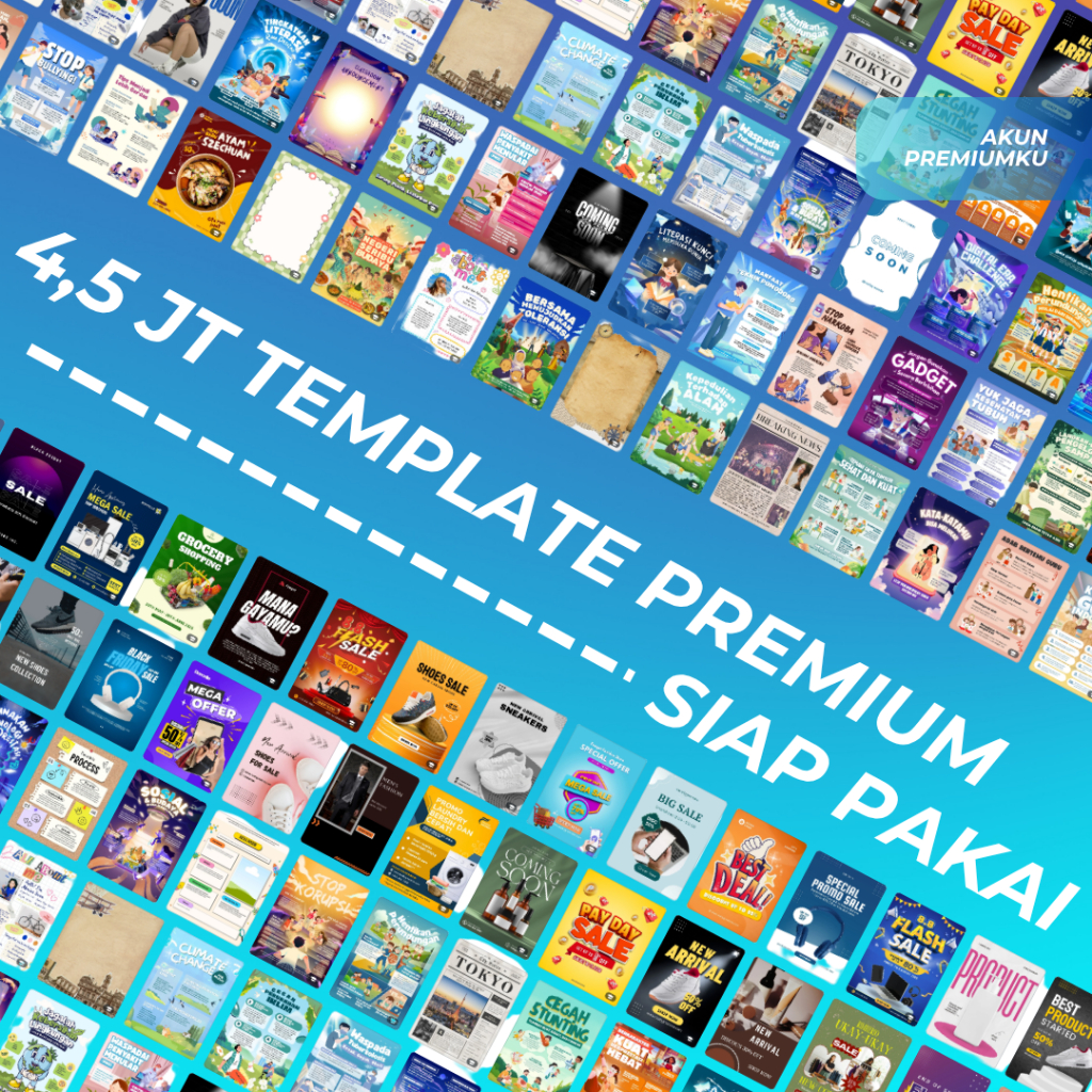 Jual 50.000++ Template Canva Premium & Template Canva Pro Siap Pakai ...