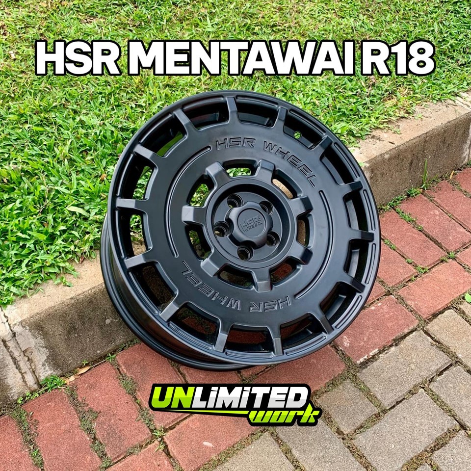 Jual HSR Mentawai Ring 18 Model Rally Look Untuk Vitara Xtrail Creta ...