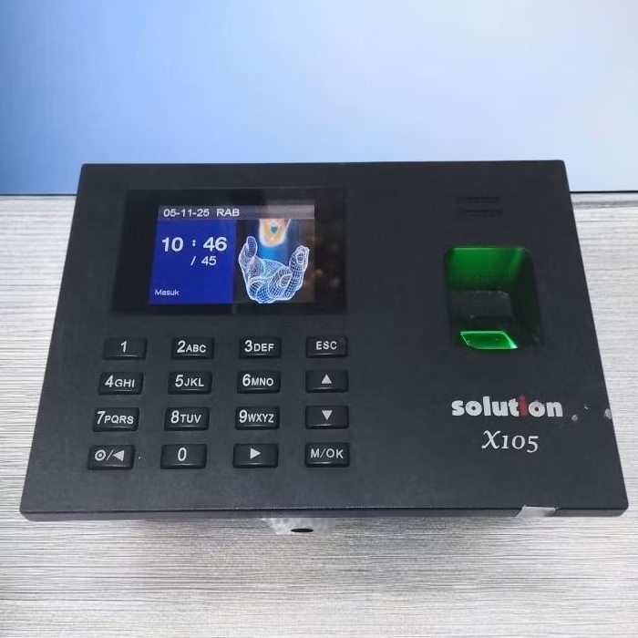 Jual Mesin Absensi sidik jari Solution X105 | Shopee Indonesia