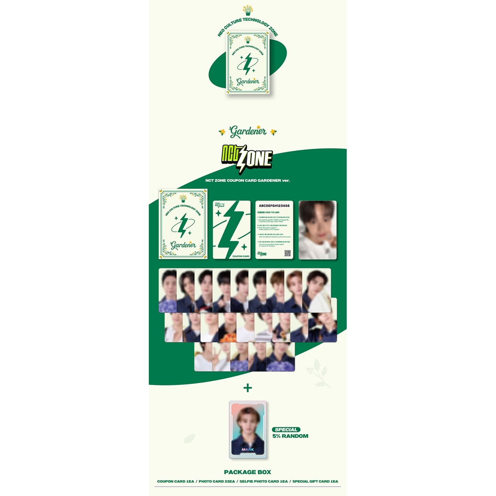 Jual NCT ZONE - COUPON CARD Gardener ver | Shopee Indonesia