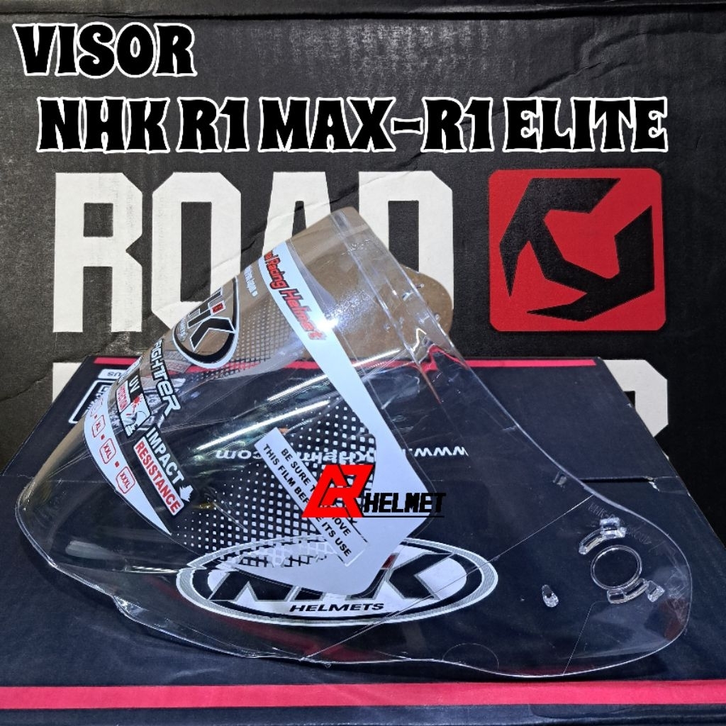 Jual kaca original helm NHK R1 max/R1 elite | visor original NHK ...