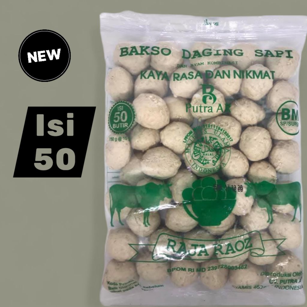 Jual BAKSO RAJA RAOZ ISI 25/50 600g | Shopee Indonesia