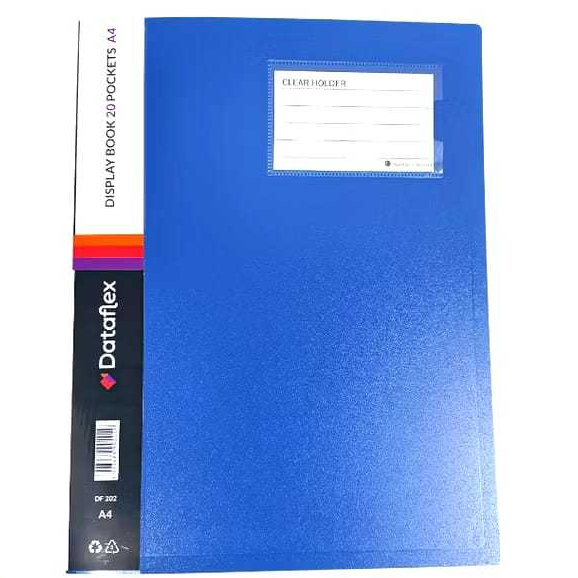 Jual Dataflex Display Book 40 Pockets Clear Holder Custom Sablon sesuai ...