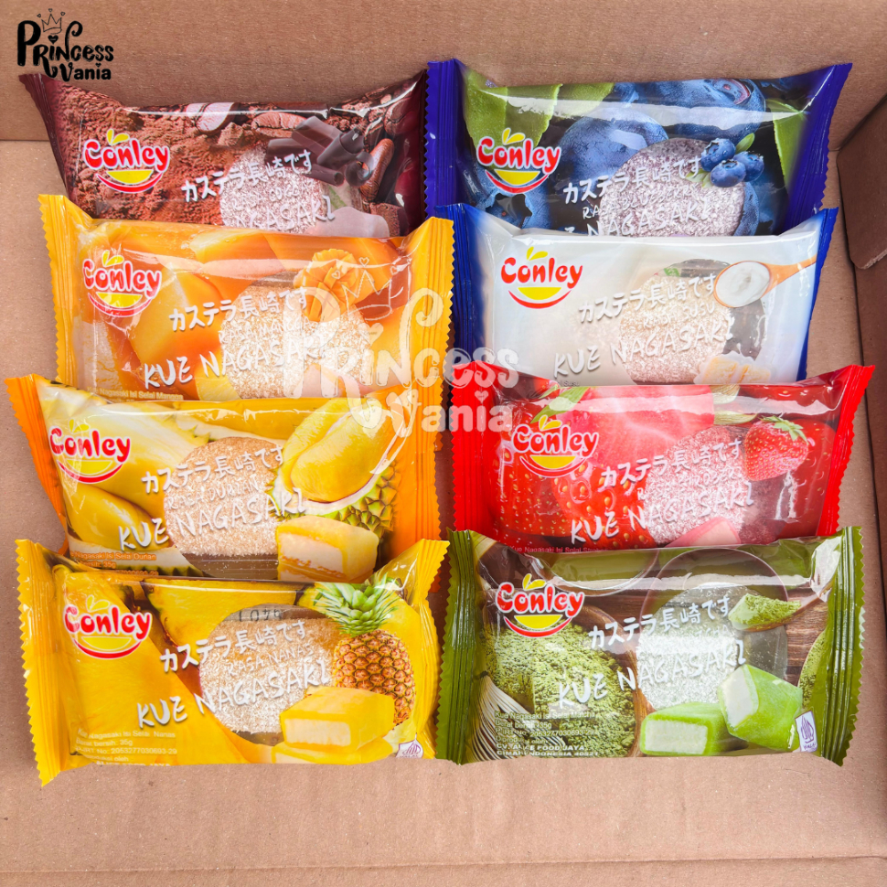 Jual TERMURAH!!! CONLEY NAGASAKI SATUAN ISI KUE LEMBUT ANEKA RASA ...