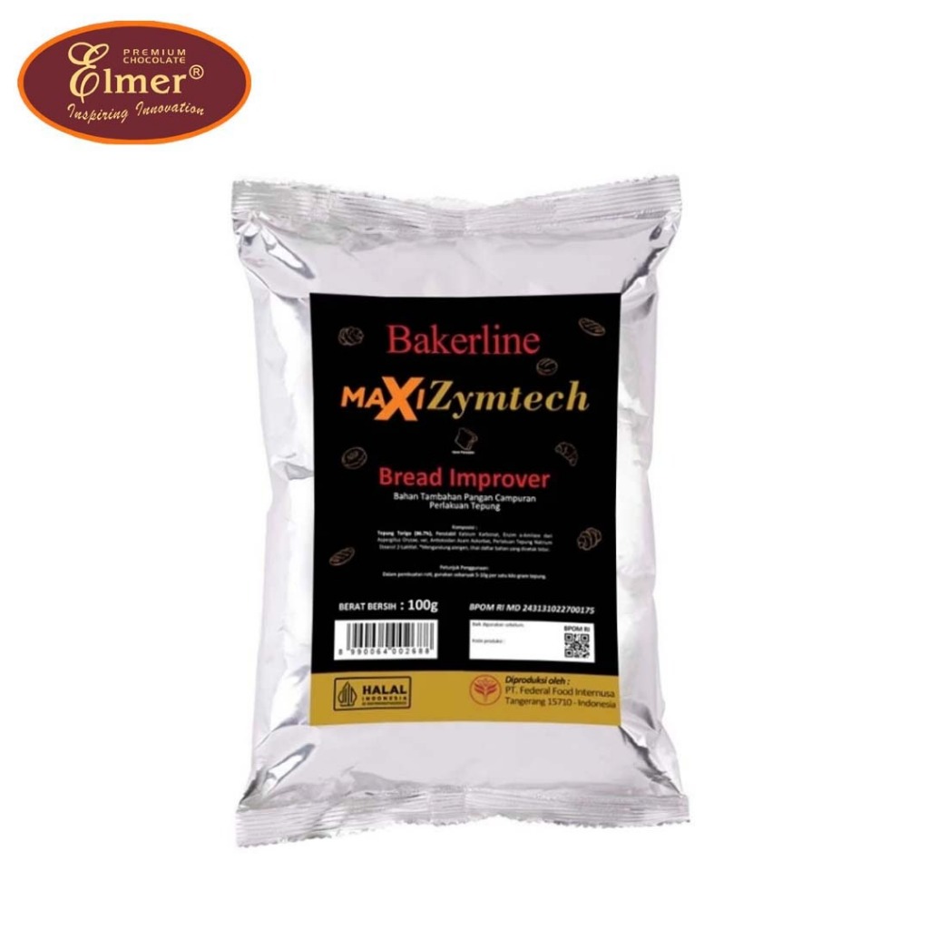 Jual BAKERLINE MAXI ZYMTECH | Bread Improver & SOFTENER | Fresh Bread ...