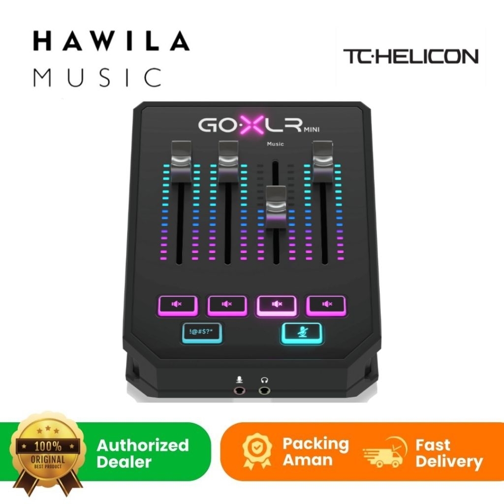 Jual TC Helicon Go XLR Mini USB Audio Interface Broadcast Mixer With ...