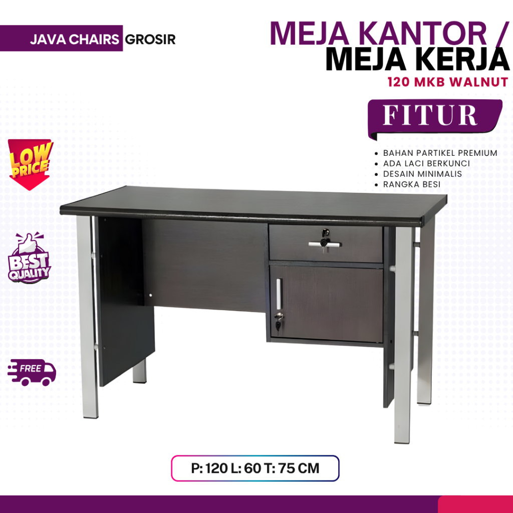 Jual Meja Kantor Staff Meja Kerja Manager Meja Tulis | Shopee Indonesia