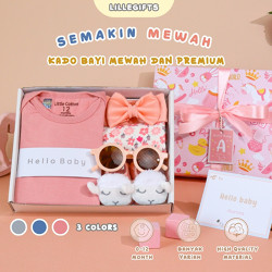 LILLEGIFTS - Hampers Bayi Kado Lahiran Baby Girl & Boy Newborn Gift Hadiah Kelahiran Bungkus Kado