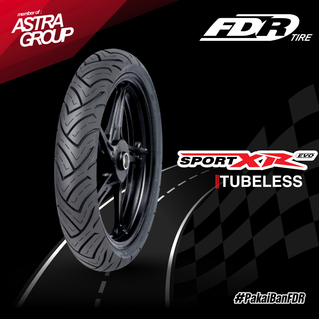 Jual FDR TL SPORT XR EVO Ring 14 Ban Motor Tubeless | Shopee Indonesia