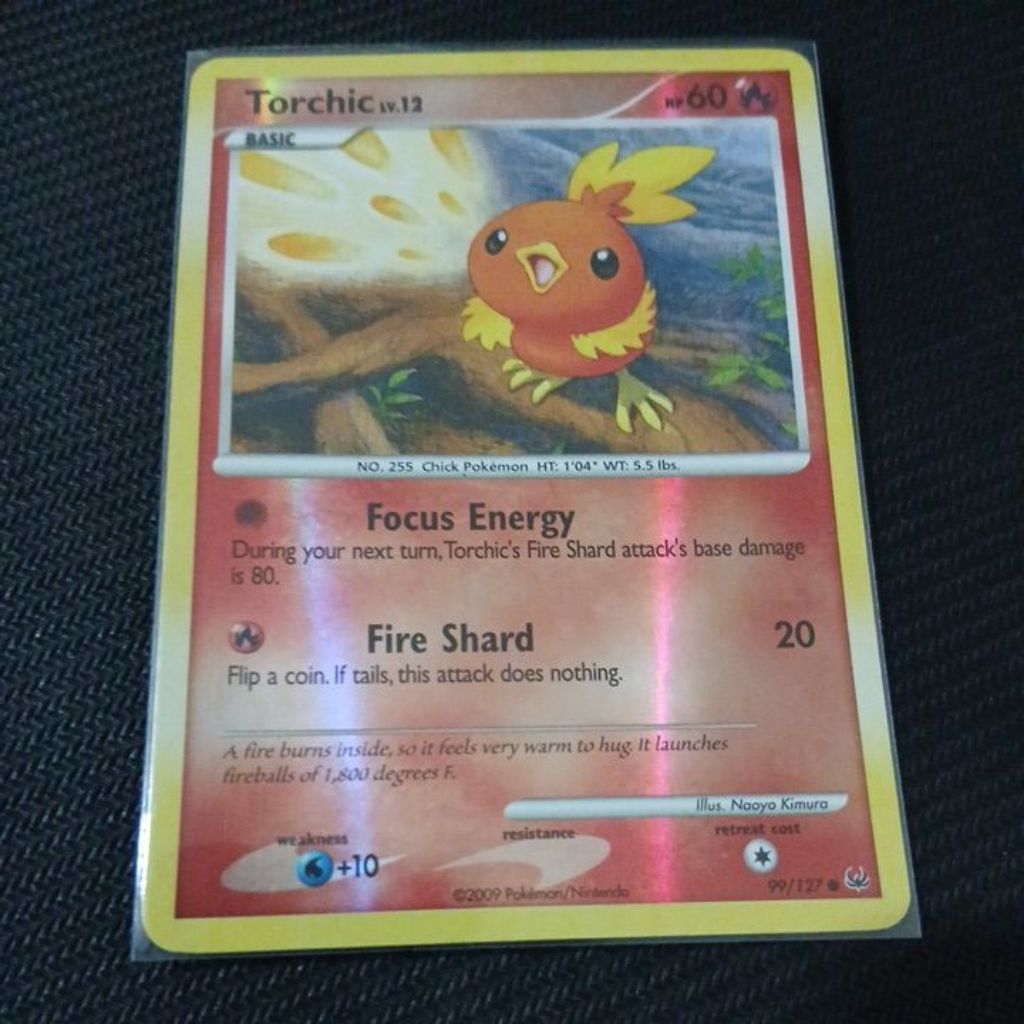 Jual POKEMON TORCHIC PLATINUM BASE COMMON REVERSE FOIL NOT MINT SINGLES ...