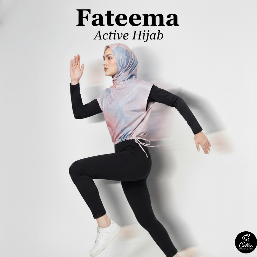Jual Cettahijab Fateema Active Hijab Jilbab Olahraga Nyaman Bahan ...
