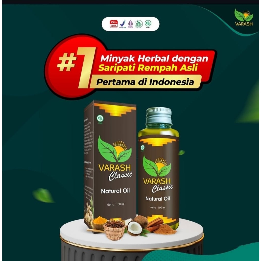 Jual Minyak Varash Classic (Harga Konsumen dan Paket Reseller) | Shopee ...