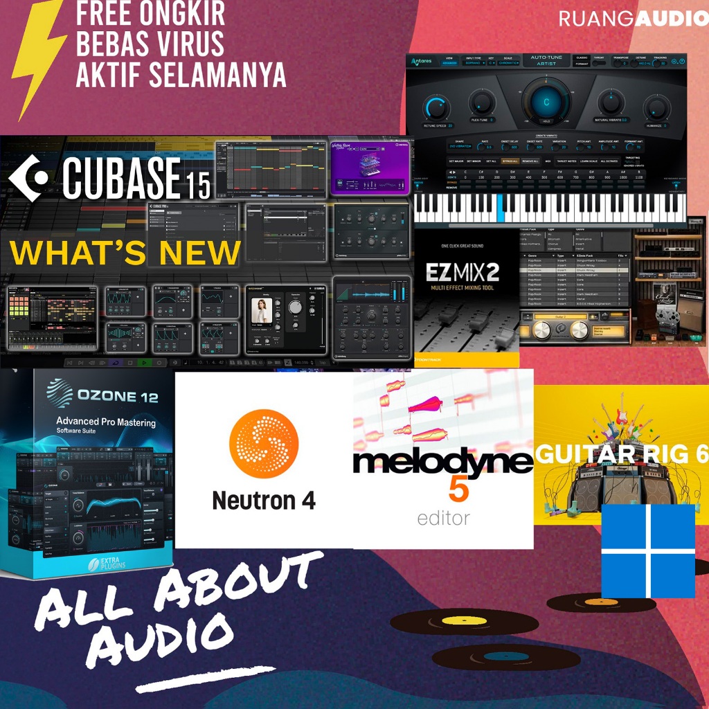 Paket Recording Lengkap Cubase 15 Pro WIN/MAC ( Full Activated )