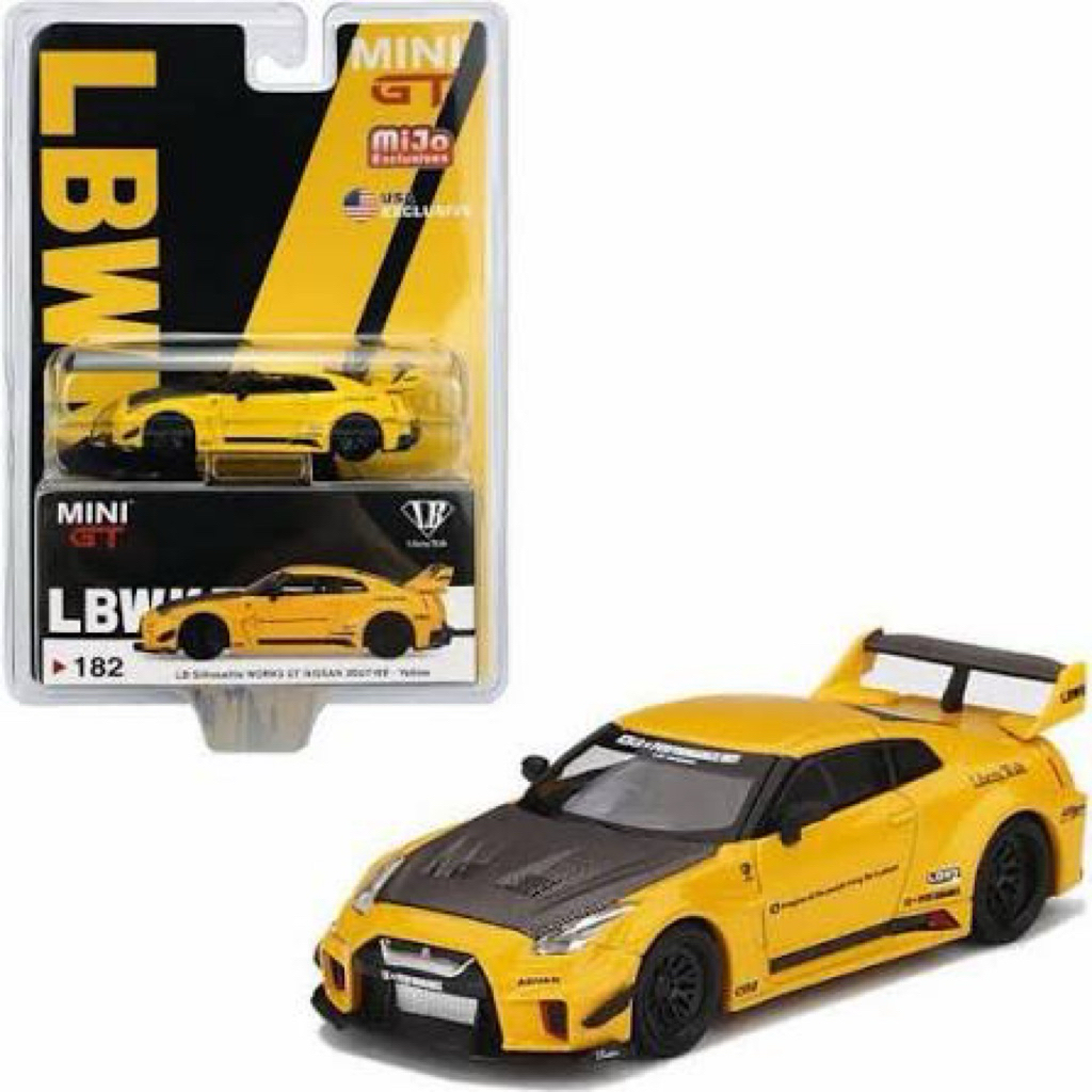 Jual Mini GT R35 LBWK Kuning Blister Segel | Shopee Indonesia