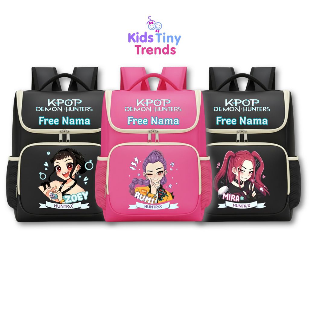 Jual BACKPACK TAS RANSEL ANAK MOTIF SABLON GAMBAR RUMI ZOEY MIRA ...