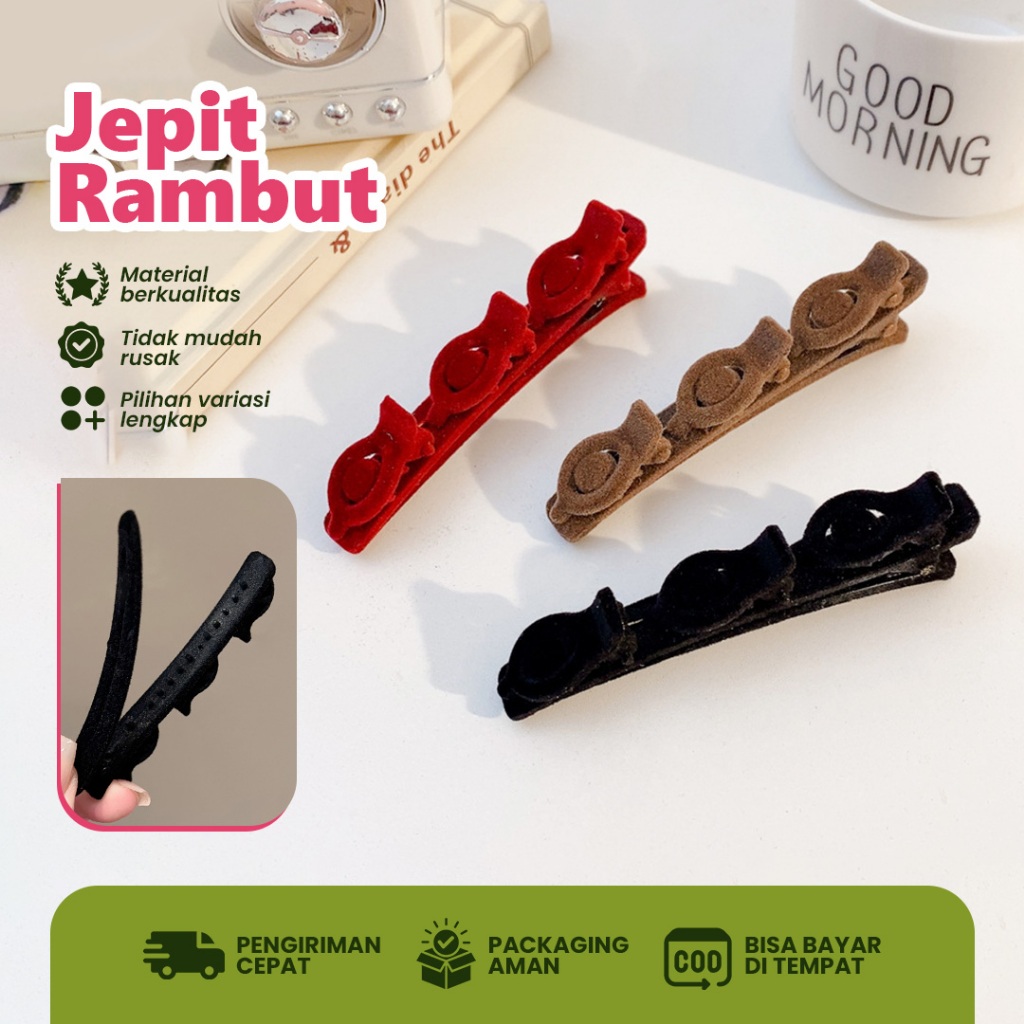 Jual Jepit Rambut Anti Slip untuk Wanita | Jepitan Styling Rambut ...