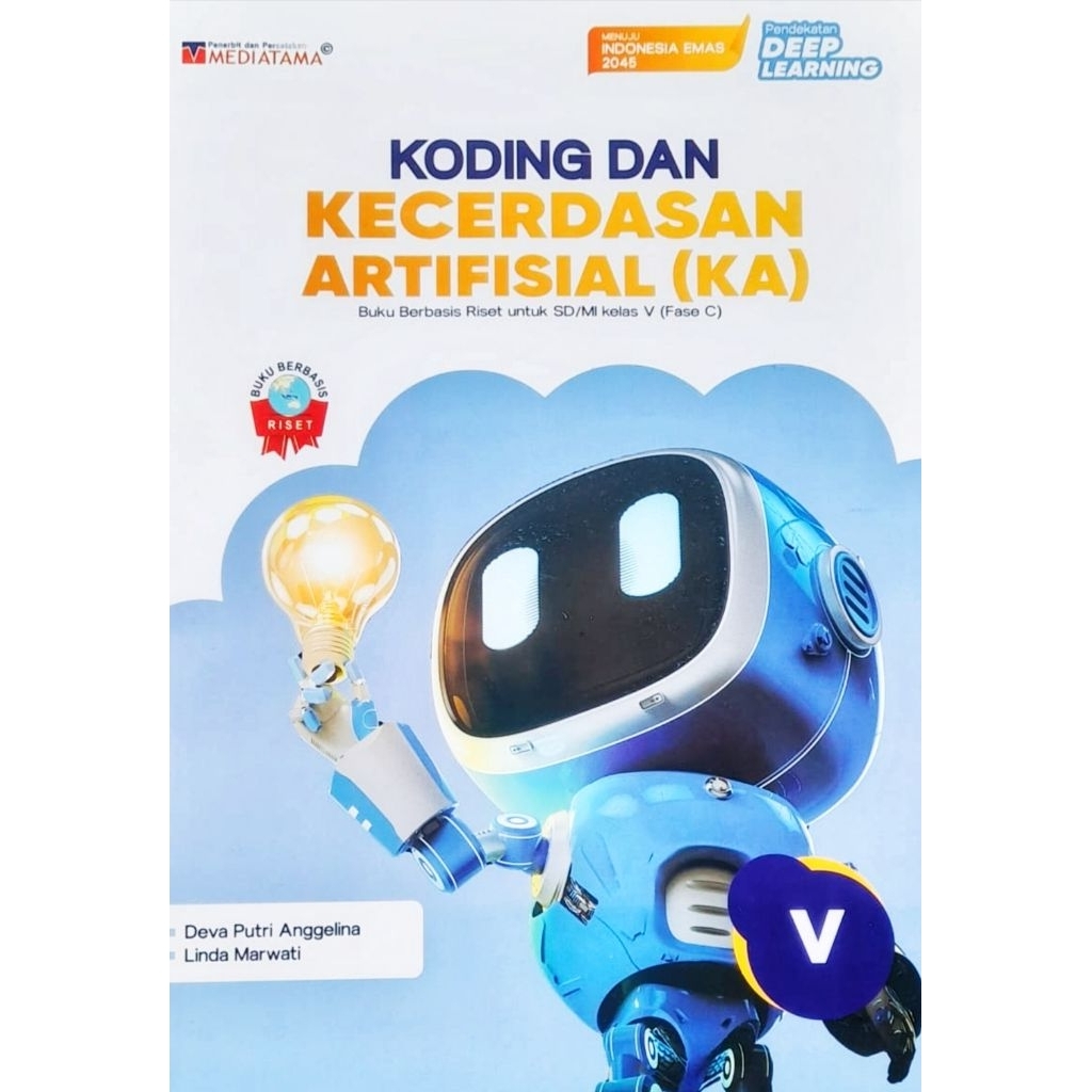 Jual Buku Koding dan Kecerdasan Artificial (KA) SD Kelas 5 - CV ...