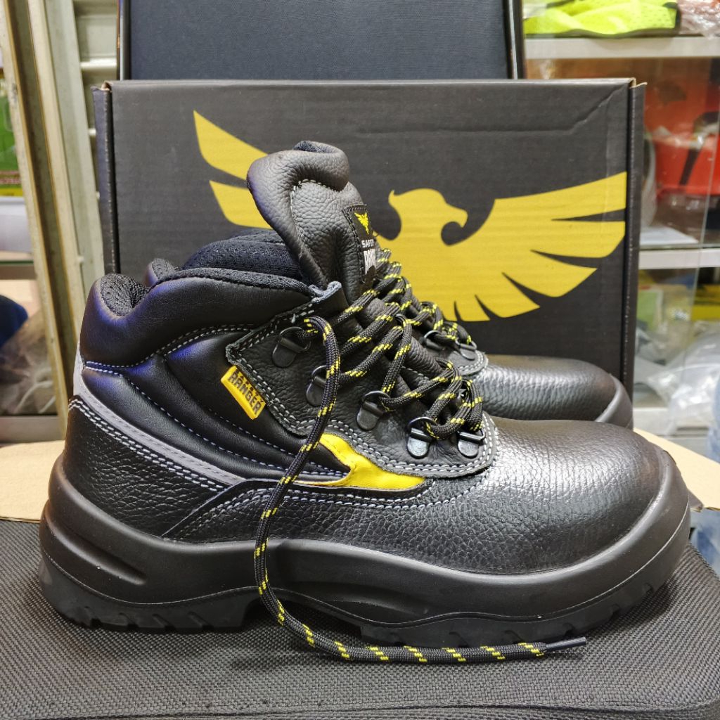 Jual Sepatu Safety Ranger Hanoman Original / Safety Ranger Berkualitas ...