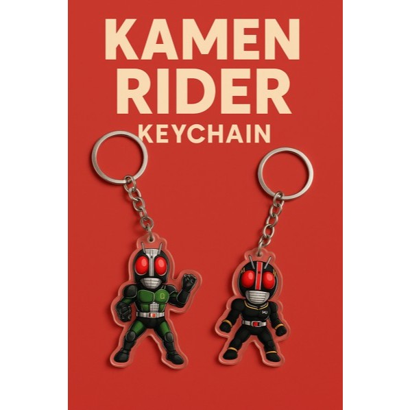 Jual Kamen Rider Keychain Collection (RX + BLACK Edition) | Shopee ...