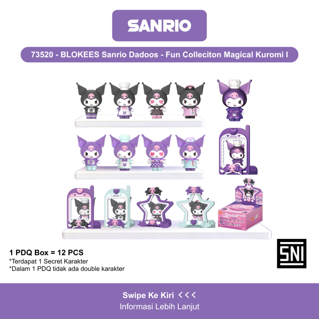 Jual [NEW] READY STOCK! BLOKEES Sanrio Dadoos - Fun Series Colleciton ...