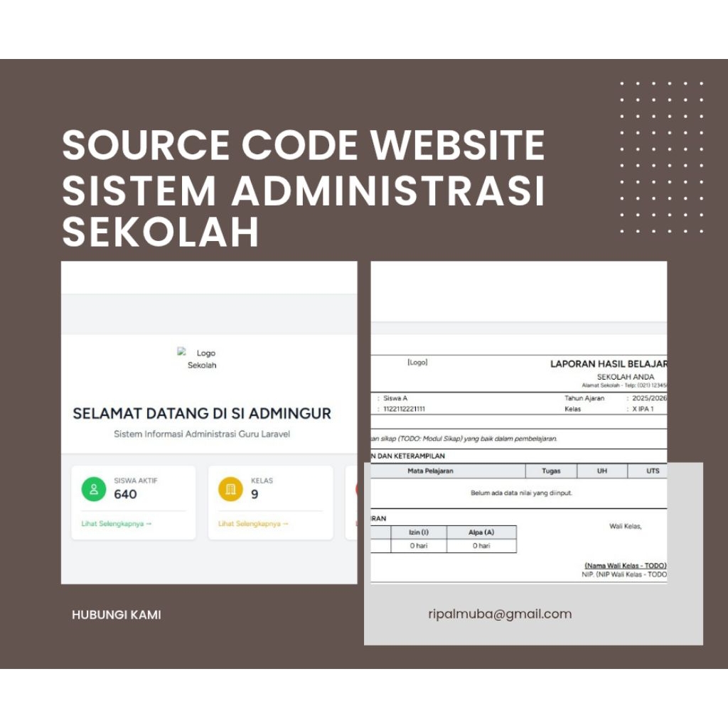 Jual SOURCE CODE WEBSITE SISTEM INFORMASI ADMINISTRASI SEKOLAH (SIAS ...