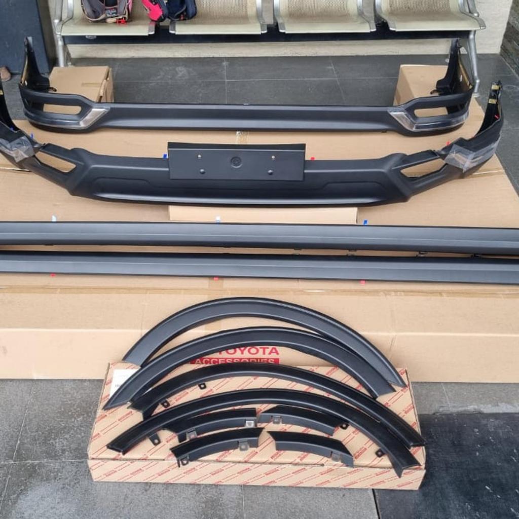 Jual paket upgrade spoiler bodykit bodikit body kit innova reborn ...