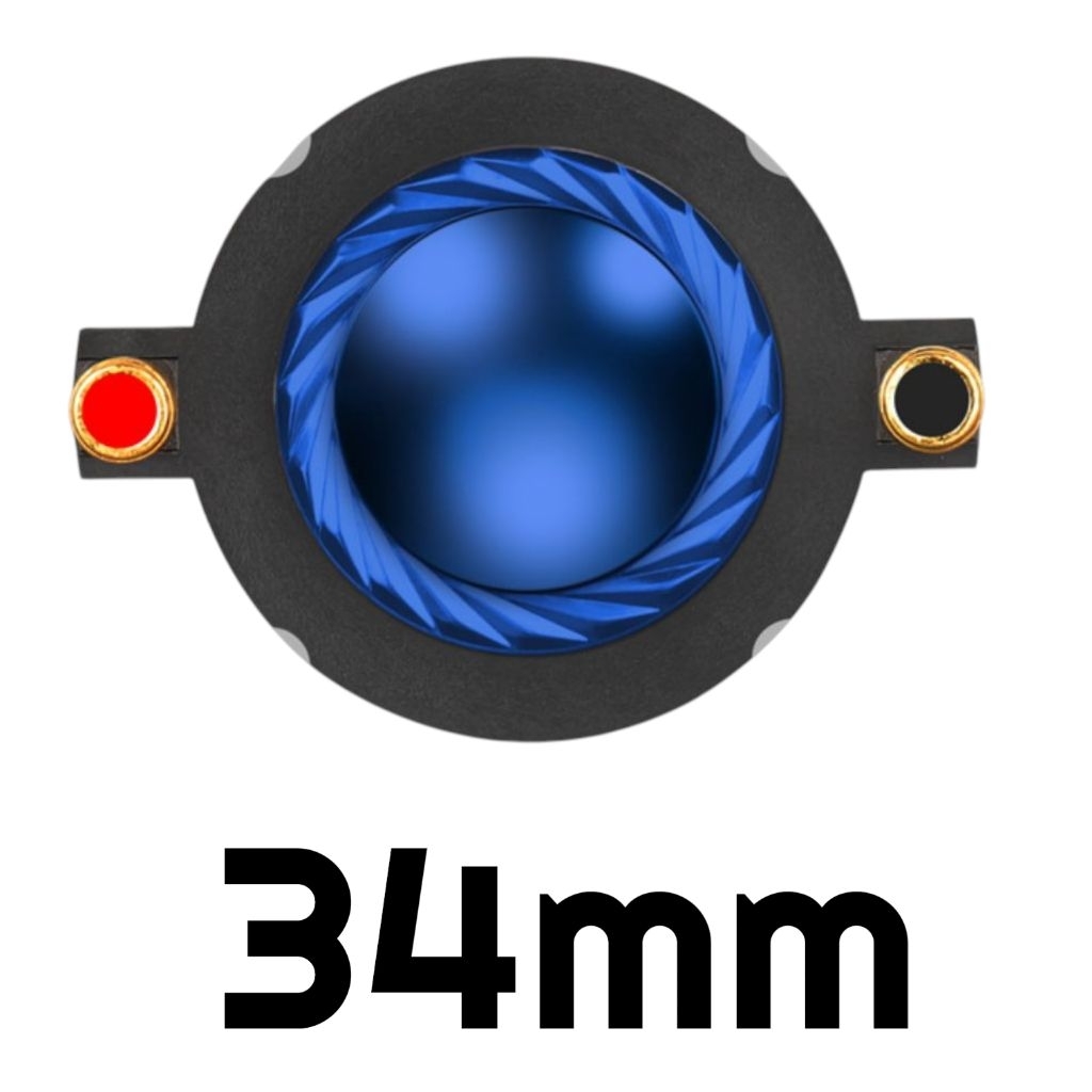 Jual Spul tweeter titanium 34mm / spool voice coil compression driver ...