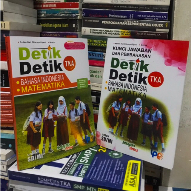 Jual Buku Detik Detik TKA Plus Kunci Jawaban BAHASA INDONESIA ...