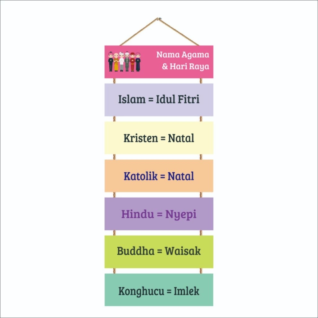 Jual Hiasan dinding Nama Agama & Hari Raya | Shopee Indonesia