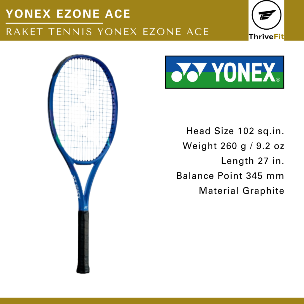 Jual YONEX EZONE ACE Tennis Racket / Raket Tennis Yonex Ezone Ace ...