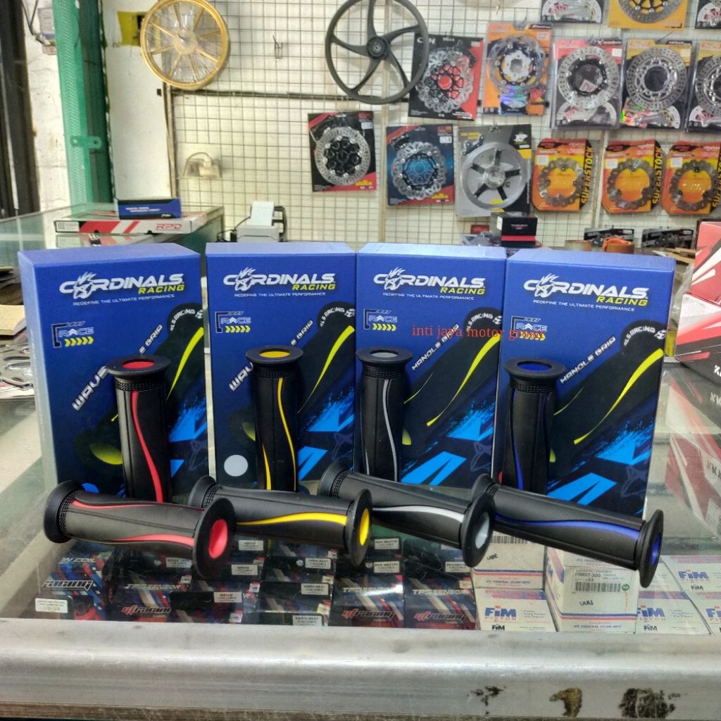 Jual Handgrip Cardinals Racing Wave Untuk Pemakaian Semua Motor ...