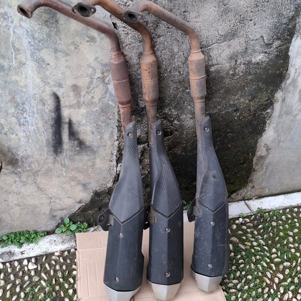 Jual Knalpot standar R15 v3 original copotan asli standar | Shopee ...