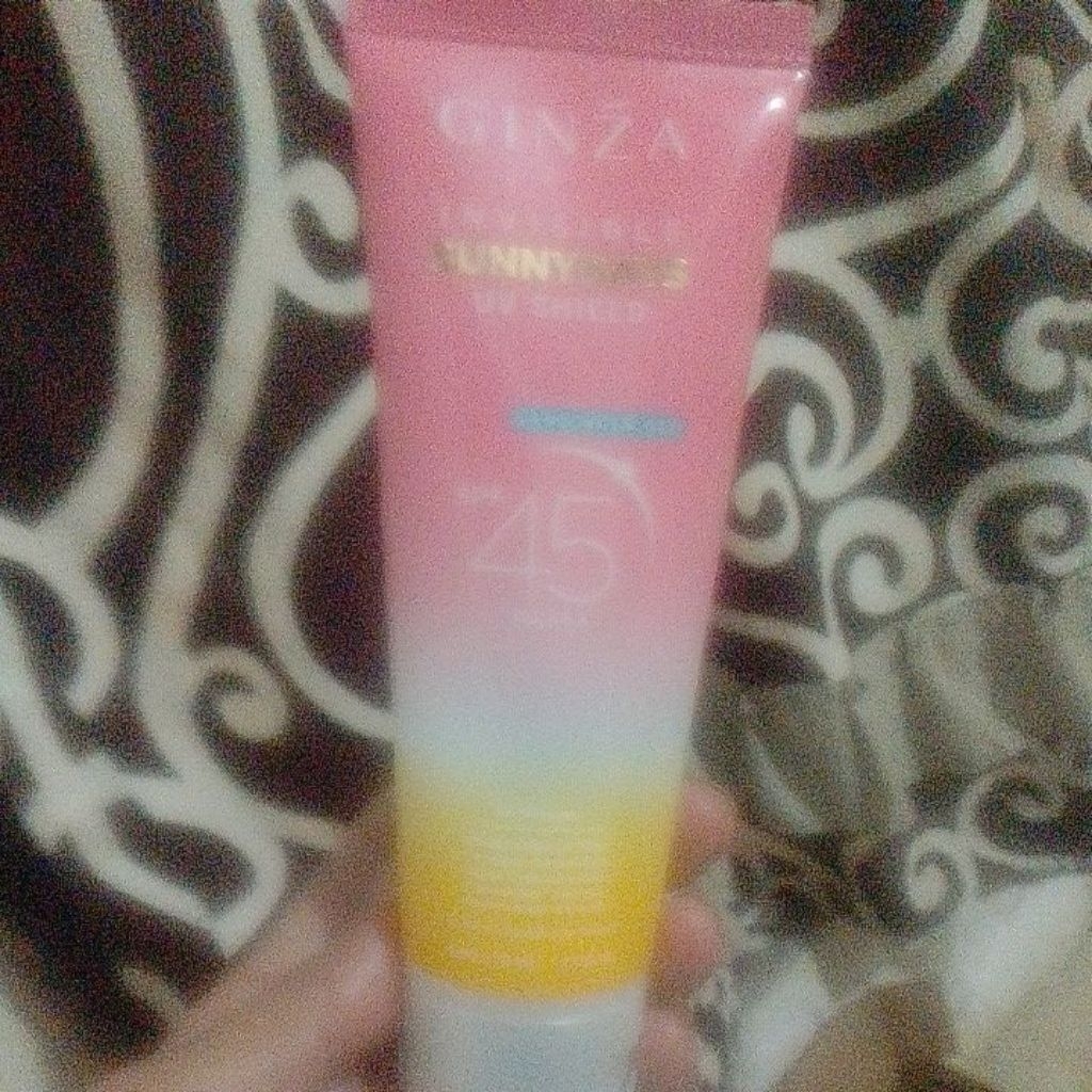 Jual GINZA SUNCREEN UV SHIELD 50ml (New segel) | Shopee Indonesia