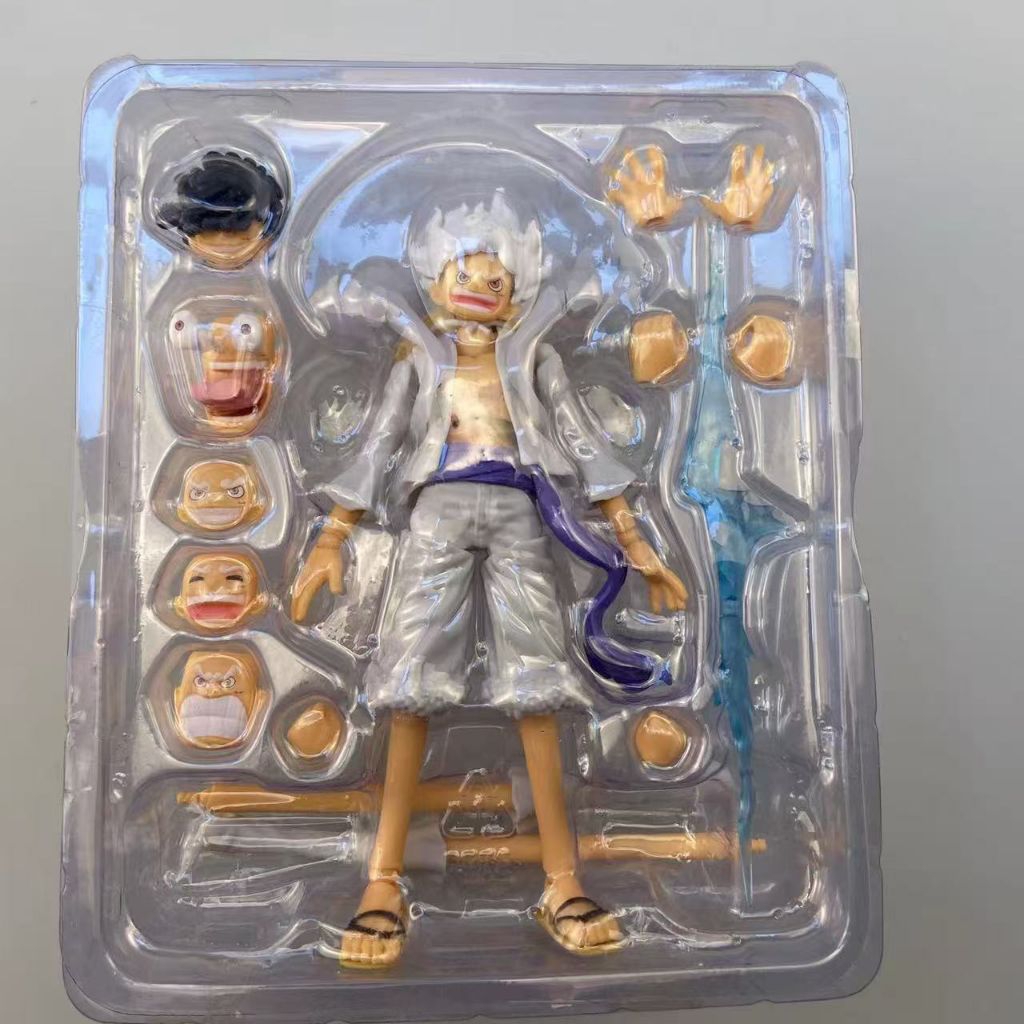 Jual Action Figure One Piece Anime SHF Monkey D Luffy Gear 5 Sun God ...