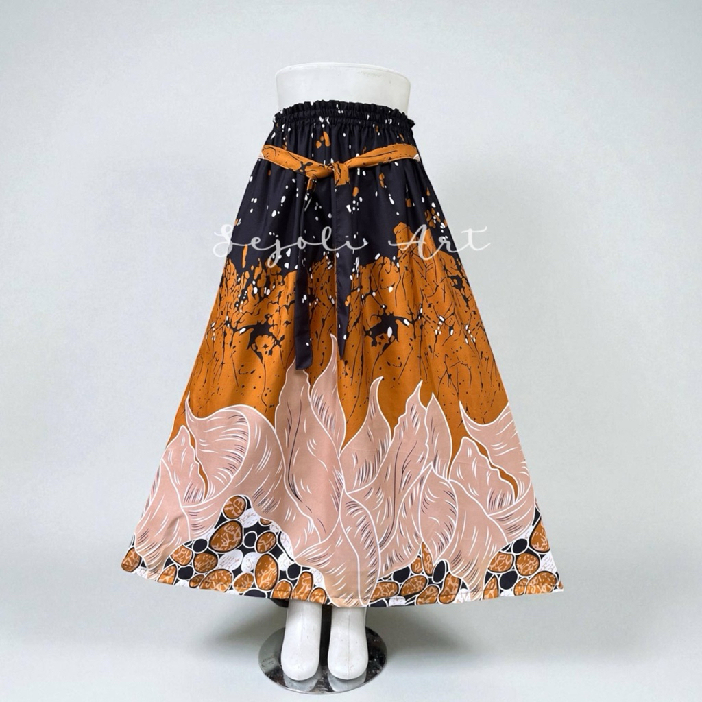 Jual ROK BATIK JUMBO ROK KLOK WANITA DEWASA NYAMAN MOTIF TERBARU ...