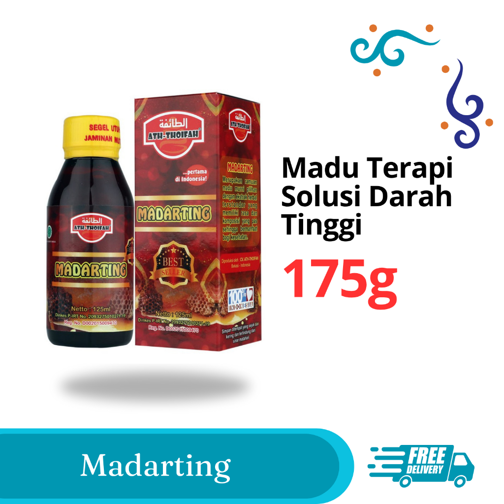 Madarting Madu Herbal Darah Tinggi Hipertensi Original