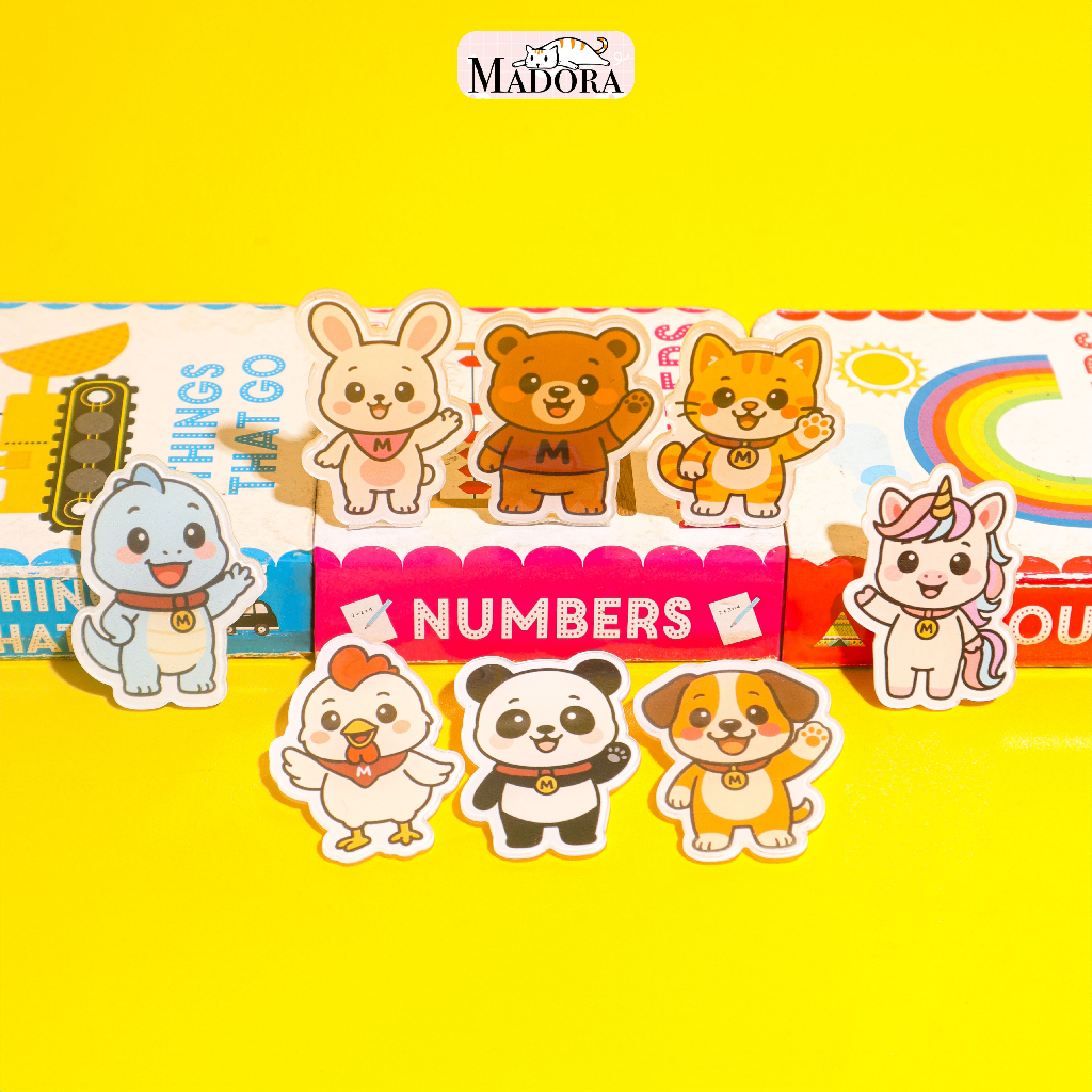 Jual Madora Pin Tas Karakter Hewan Lucu Aksesoris Tas Anak Pin Dekorasi ...