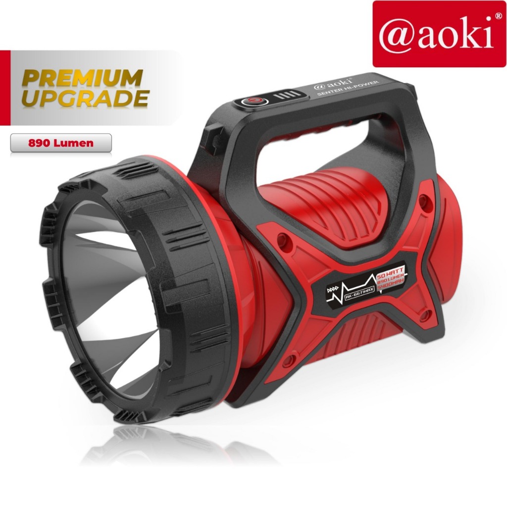 Jual AOKI Senter led jumbo AK-6671 MAX | Shopee Indonesia