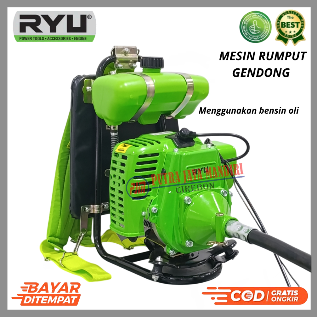 Jual Ryu Mesin Rumput Gendong 2 Tak Brush Cutter RBC 2T 100% Original ...
