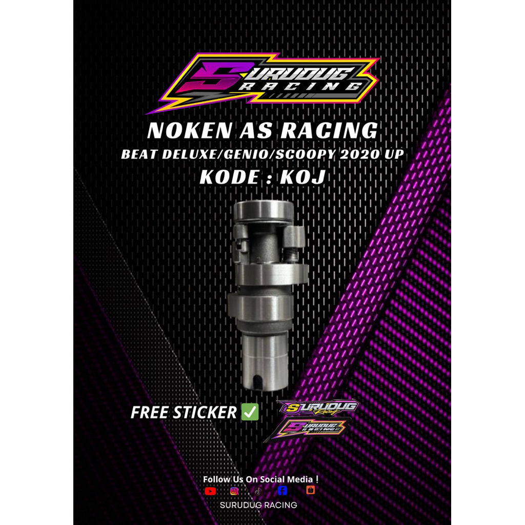 Jual NOKEN AS RACING BEAT DELUXE GENIO SCOOPY 2020 KOJ HARIAN BALAP ...