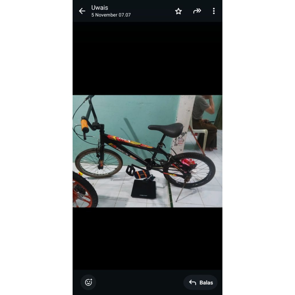 Jual sepeda-bmx--r20 repaint realpick rangka tebal | Shopee Indonesia