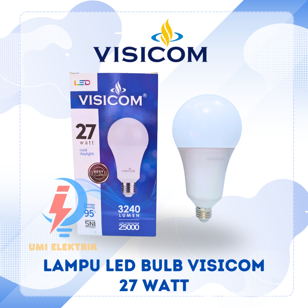 Jual VISICOM LAMPU LED BULB 27 WATT | Shopee Indonesia