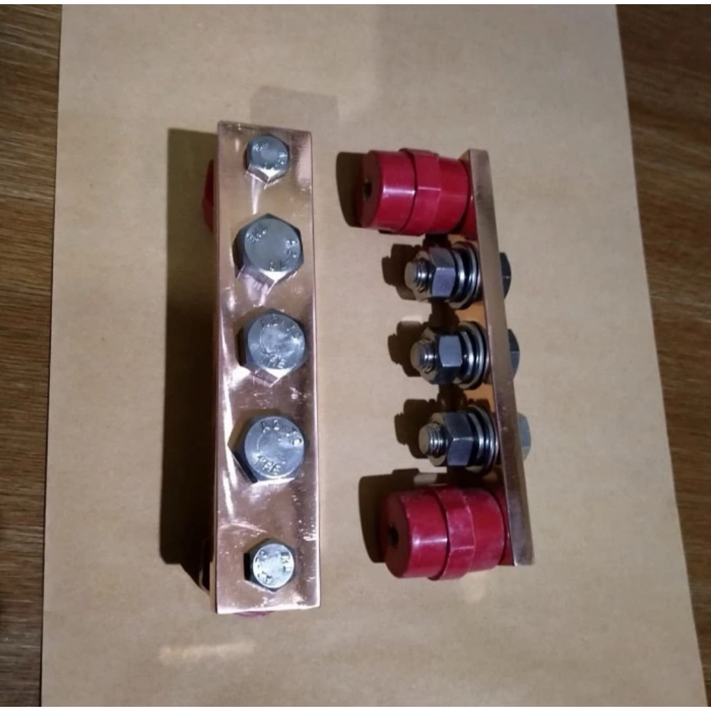 Jual busbar tembaga RSTN 3mm x 20mm x 100mm / grounding bar tembaga ...