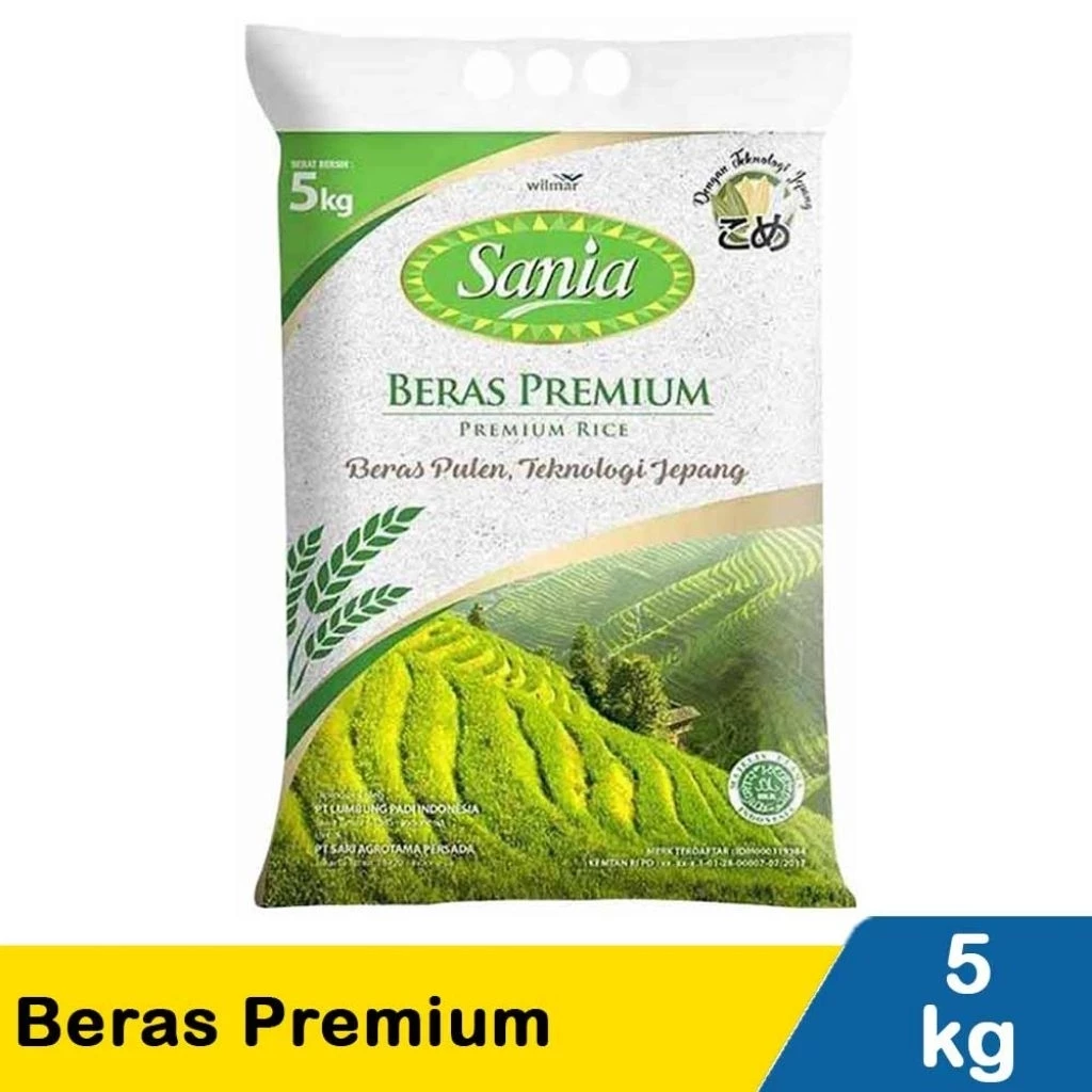 Beras Sania Premium 5 Kg
