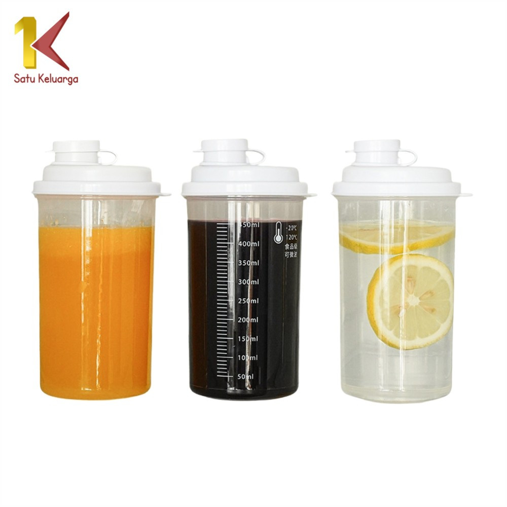 Jual Satu Keluarga Botol Plastik Skala C1439 Botol Minum Shaker 540ML ...