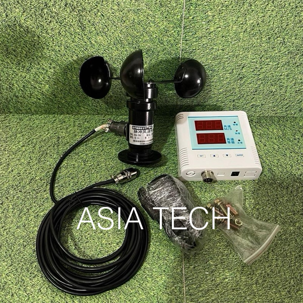 Jual anemometer RS485 Tower Crane Wind Alarm Device Controller Wind ...