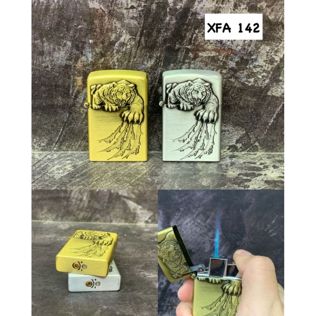 Jual Korek Api Bara Las Motif Timbul Macan Korek Api Gas Isi Ulang ...